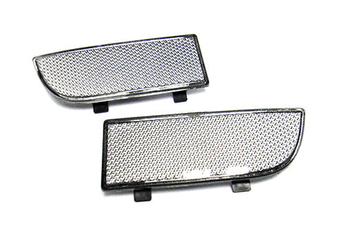 2x Bumper Reflector Assembly Clear Lens Light 2003-14 Mercedes Vito Viano W639
