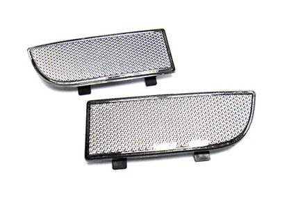 2x Bumper Reflector Assembly Clear Lens Light 2003-14 Mercedes Vito Viano W639
