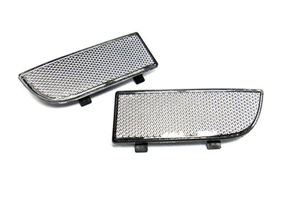 2x Bumper Reflector Assembly Clear Lens Light 2003-14 Mercedes Vito Viano W639