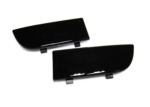 2x Bumper Reflector Assembly Black Smoked Lens Light 2003-14 Mercedes Vito Viano W639