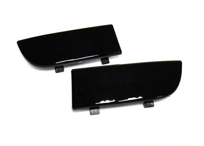 2x Bumper Reflector Assembly Black Smoked Lens Light 2003-14 Mercedes Vito Viano W639