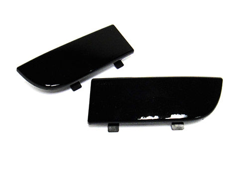 2x Bumper Reflector Assembly Black Smoked Lens Light 2003-14 Mercedes Vito Viano W639