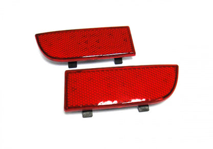 2x Bumper Reflector Assembly Red Lens Light 2003-14 Mercedes Vito Viano W639