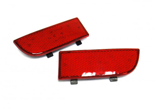2x Bumper Reflector Assembly Red Lens Light 2003-14 Mercedes Vito Viano W639