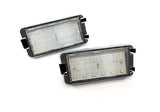 LED License Number Plate Light lamp OEM Replacement kit Seat Altea Ibiza León Toledo