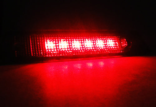 1x Black Smoked Lens LED High Mount Level Third Brake Stop Light 2005-10 Grand Cherokee III