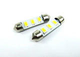 2 pieces of Error Free high power 3 SAMSUNG SMD LED 37mm C5W 6418 Festoon bulb white