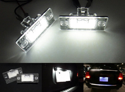 LED License Plate Light lamp OEM replacement kit Porsche Cayenne VW Touareg