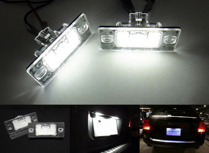 LED License Plate Light lamp OEM replacement kit Porsche Cayenne VW Touareg