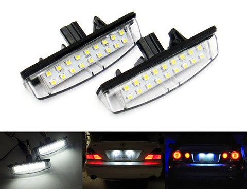 LED License Plate Light lamp OEM replacement kit Lexus IS ES GS LS RX