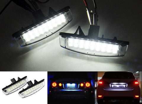 LED License Plate Light lamp OEM replacement kit Lexus IS ES GS LS RX