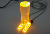 2 pieces of 3 SMD LED universal light strip amber