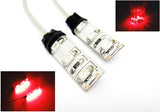 2 pieces of 3 SMD LED universal light strip red