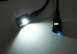 2 pieces of Bolt-On black Screw SMD LED License Plate Light Lamp white