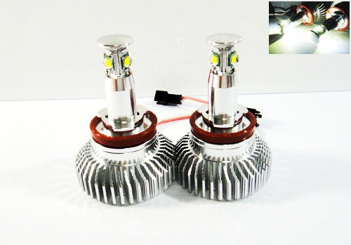 BMW Xenon white H8 32W CREE XP-G LED Angel Eyes / Halo Ring replacement Light / Lamp bulb