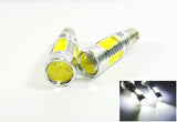 2 pieces of BAX9s H6W 64132 High Power LED Projector Light bulb with Plasma SMD LED 7.5W white