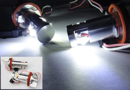 BMW xenon white LED Angel Eyes / Halo Ring replacement Light / Lamp bulbs