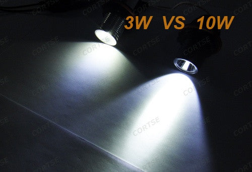 BMW xenon white 10W CREE LED Angel Eyes / Halo Ring replacement Light E39 E60 E63 E65 E53