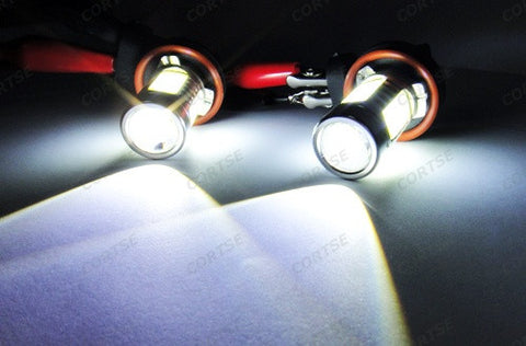 2 pieces of 9006 HB4 CREE LED Projector Light with 4 Plasma SMD LED 11W white