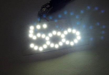 New Fiat 500 Interior 30 SMD LED Dome Map Light Panel white