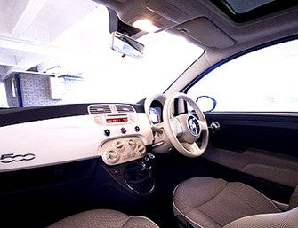 New Fiat 500 Interior 30 SMD LED Dome Map Light Panel white