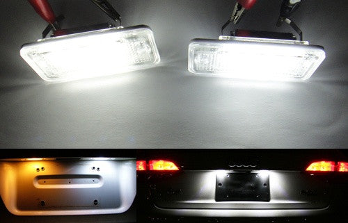 LED License Number Plate Light OEM Replacement kit Audi A3 A4 A6 A8 Q7