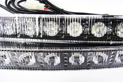 Universal Audi style 9 LED Daytime Running Light Daylight / DRL Fog Lamp