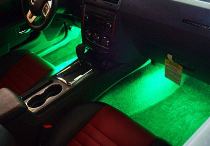 2 pieces of 3 SMD LED universal light strip green