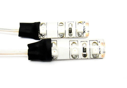 2 pieces of 3 SMD LED universal light strip red