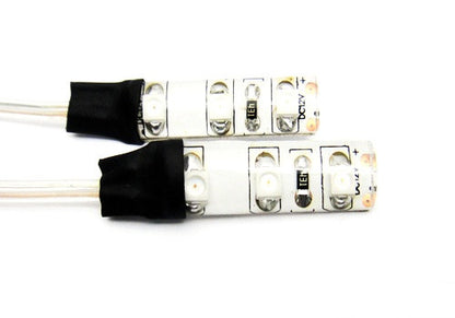 2 pieces of 3 SMD LED universal light strip red