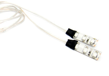 2 pieces of 3 SMD LED universal light strip red