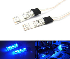 2 pieces of 3 SMD LED universal light strip blue