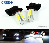 2 pieces of 9006 HB4 CREE LED Projector Light with 4 Plasma SMD LED 11W white