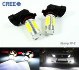 2 pieces of 9006 HB4 CREE LED Projector Light with 4 Plasma SMD LED 11W white