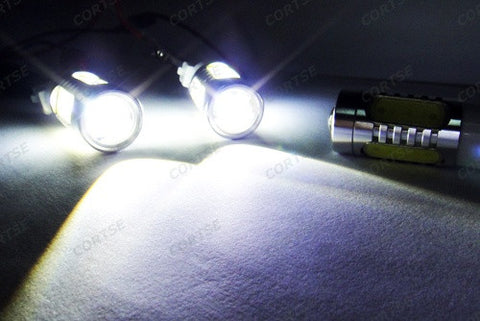 2x 580 7443 W21/5W 582 7440 W21W 992 CREE LED Projector Light w/ 4 Plasma SMD LED 11W white