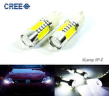 2x 580 7443 W21/5W 582 7440 W21W 992 CREE LED Projector Light w/ 4 Plasma SMD LED 11W white