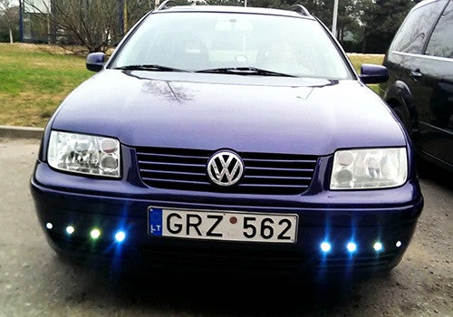 2 pieces of Universal 3W high power LED Bolt-On Screw Eagle Eye kit Backup Light DRL / Fog Lamp