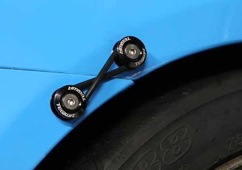 Quick Release Bumper Fender Trunk / Hatch Lid Fastener kit black