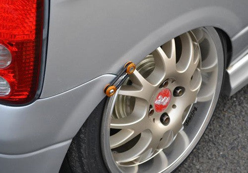 Quick Release Bumper Fender Trunk / Hatch Lid Fastener kit orange