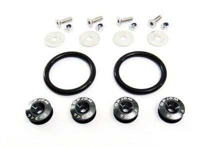 Quick Release Bumper Fender Trunk / Hatch Lid Fastener kit titanium