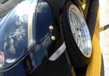 Quick Release Bumper Fender Trunk / Hatch Lid Fastener kit gold