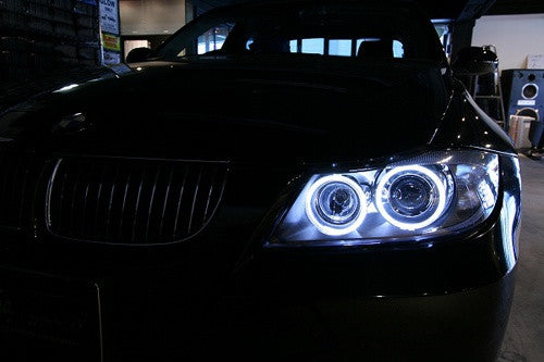BMW xenon white LED Angel Eyes / Halo Ring replacement Light / Lamp bulb E90 E91