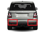 2x LED Bumper Reflector Clear lens Tail Brake Light Red Backup lamp White LR3 LR4 Range Rover Sport