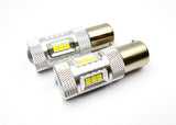 2 pieces of 15 SAMSUNG High Power 2835 SMD LED 382 1156 7506 BA15s P21W Light bulb 15W white