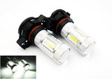 2 pieces of 15 SAMSUNG High Power 2835 SMD LED H16 PS19W 5202 9009 Light bulb 15W white