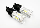 2 pieces of 15 SAMSUNG High Power 2835 SMD LED 580 7443 W21/5W 582 7440 W21W Light bulb 15W white