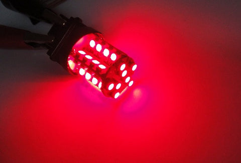 2 pieces of 40 SMD LED 382 (P21W) 1156 7506 BA15s Light bulb red