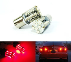 2 pieces of 40 SMD LED 382 (P21W) 1156 7506 BA15s Light bulb red