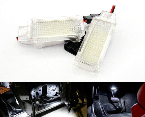 LED Courtesy Footwell Luggage Compartment Glove Box Light kit OEM VW Porsche