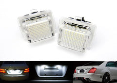 LED License Number Plate Light lamp OEM replacement kit Mercedes W204 W212 W221 C216